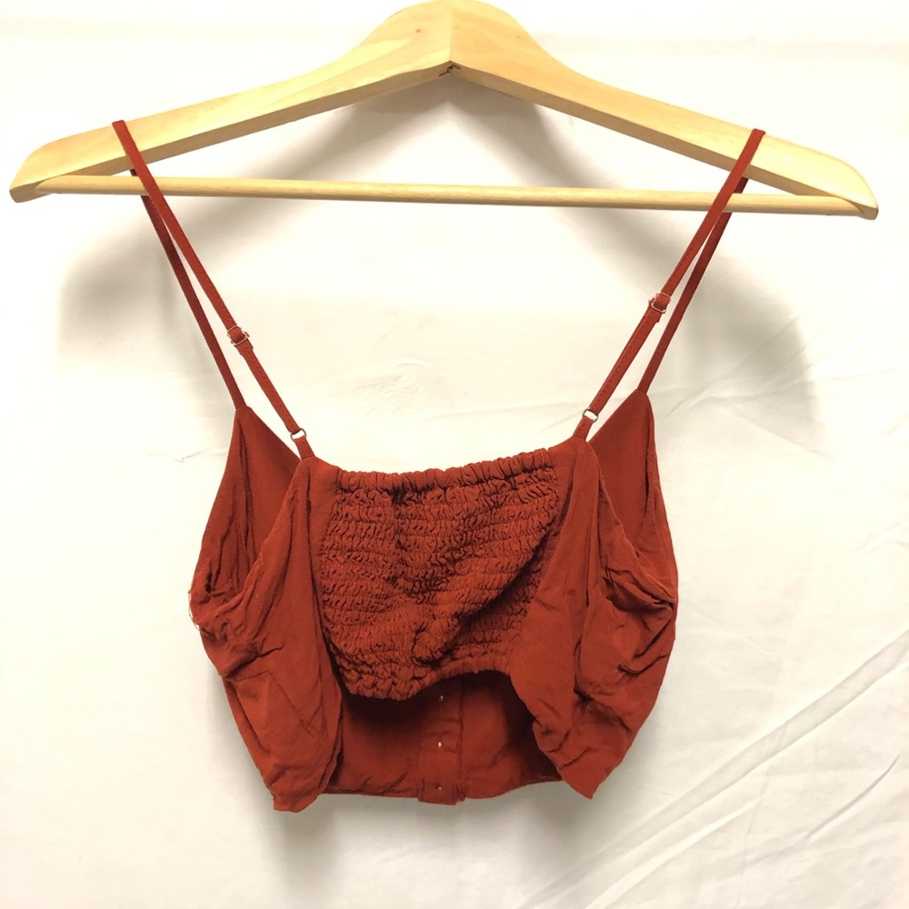 Rust Crop Top - Picture 3 of 4
